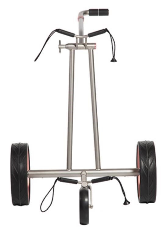 JuCad Phantom Titan Rosé eX 3.0 chariot électrique + sac de transport, rosé