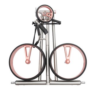 JuCad Phantom Titan Rosé eX 3.0 chariot électrique + sac de transport, rosé