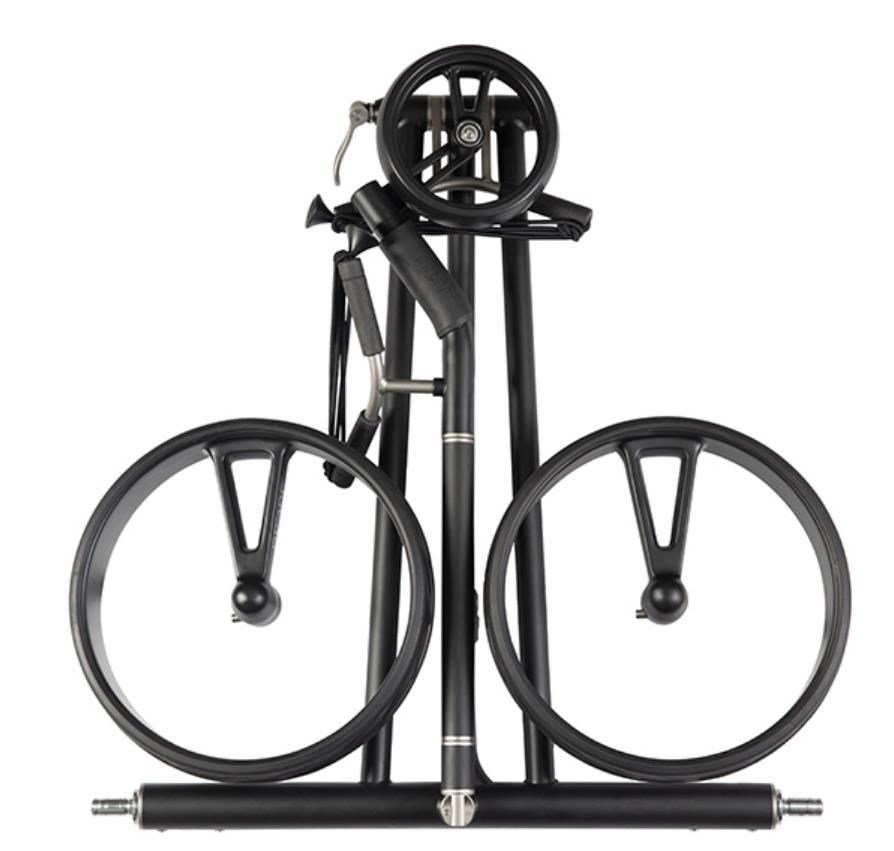 JuCad Phantom Titan Black on Black 3.0 chariot électrique, titanium