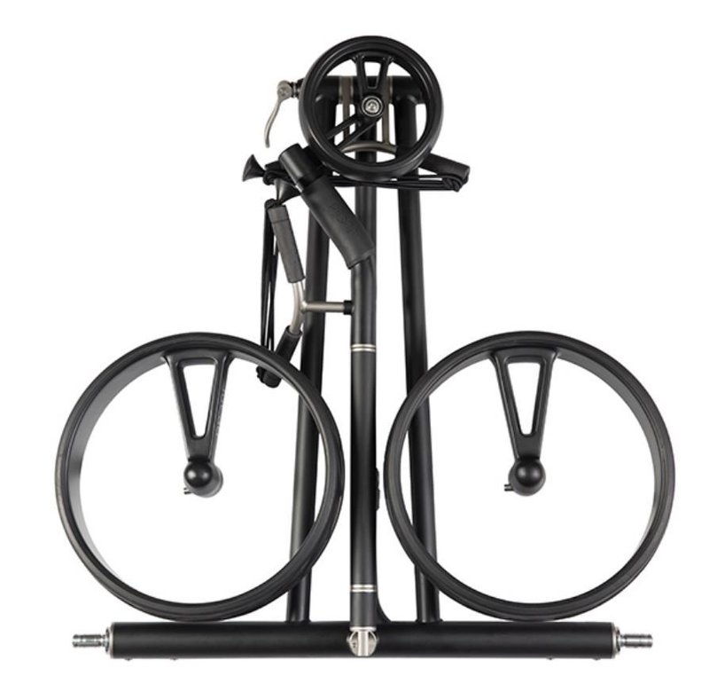 JuCad Phantom Titan Black on Black 3.0 chariot électrique, titanium