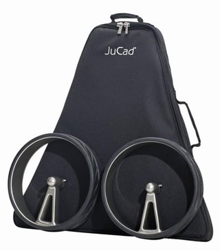 JuCad Phantom Titan Black on Black 3.0 chariot électrique, titanium