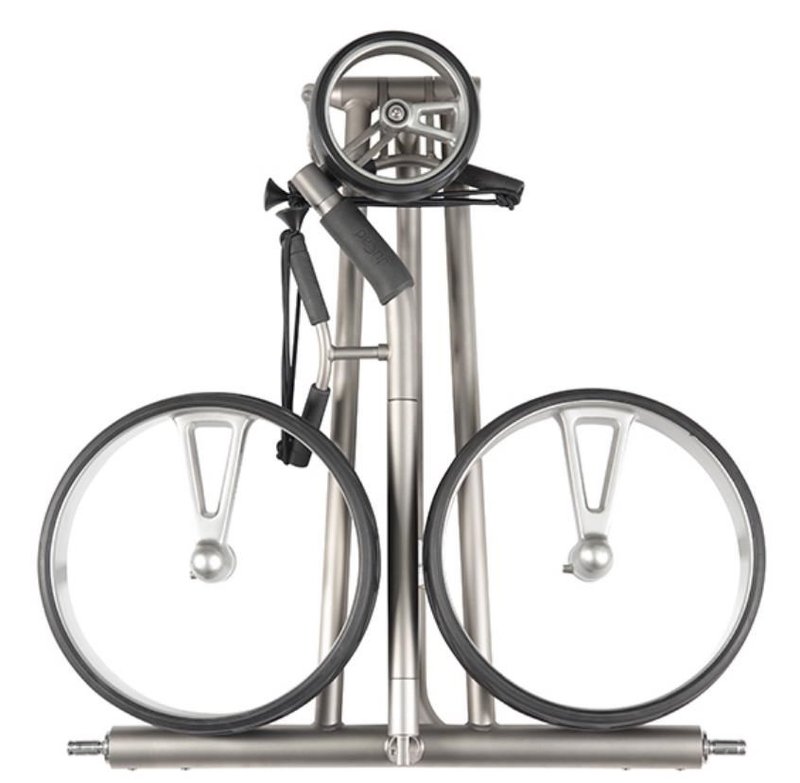 JuCad Phantom Titan 3.0 chariot électrique + sac de transport, titanium