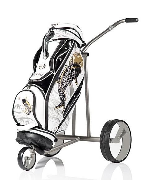 JuCad Phantom Titan 3.0 chariot électrique + sac de transport, titanium