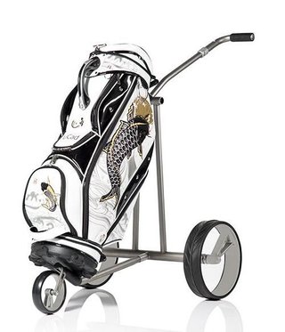 JuCad Phantom Titan 3.0 chariot électrique + sac de transport, titanium
