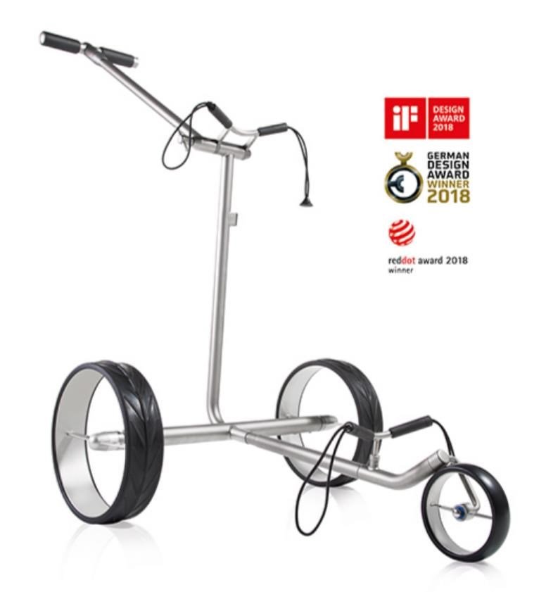 JuCad Ghost Titan 3.0 chariot électrique, titanium