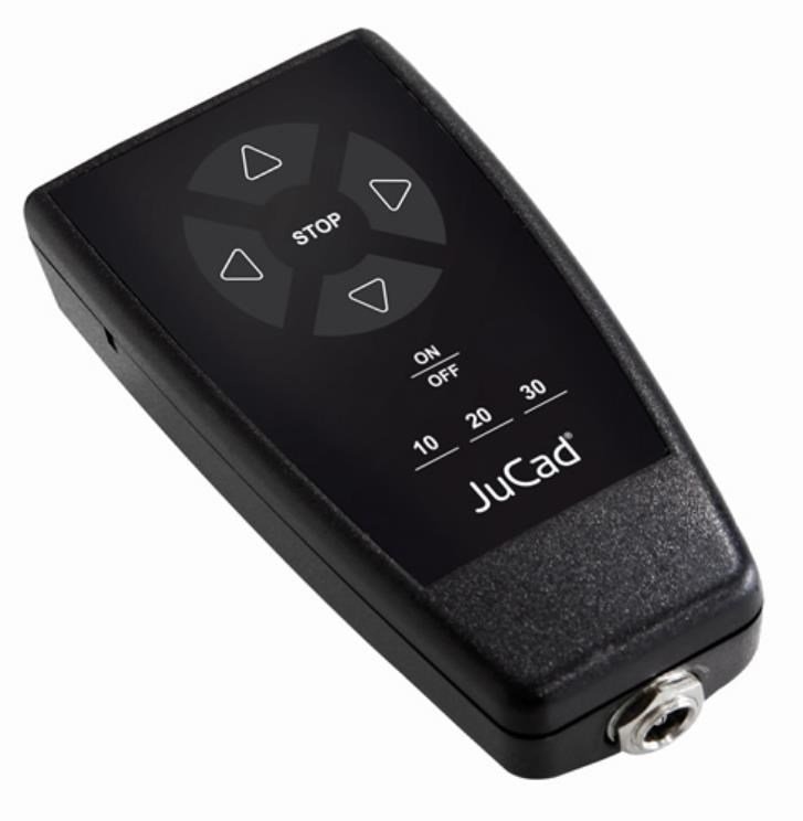 JuCad drive SL Titan Travel eX 3.0 chariot électrique + télécommande + sac de transport, titanium