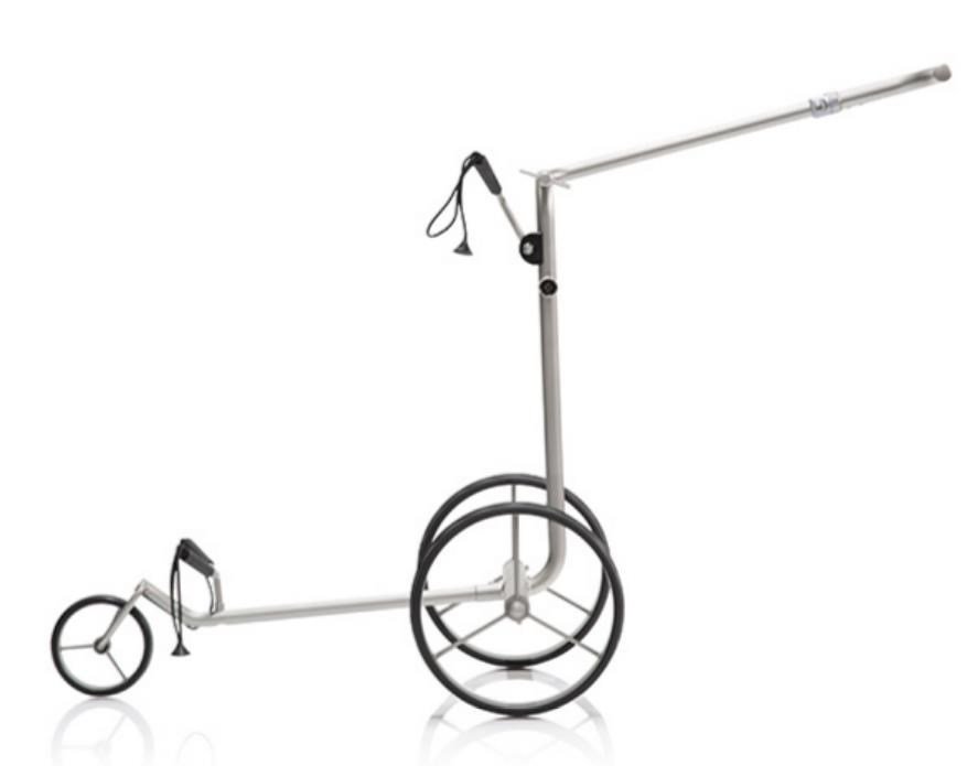 JuCad drive SL Titan Travel eX 3.0 chariot électrique + télécommande + sac de transport, titanium