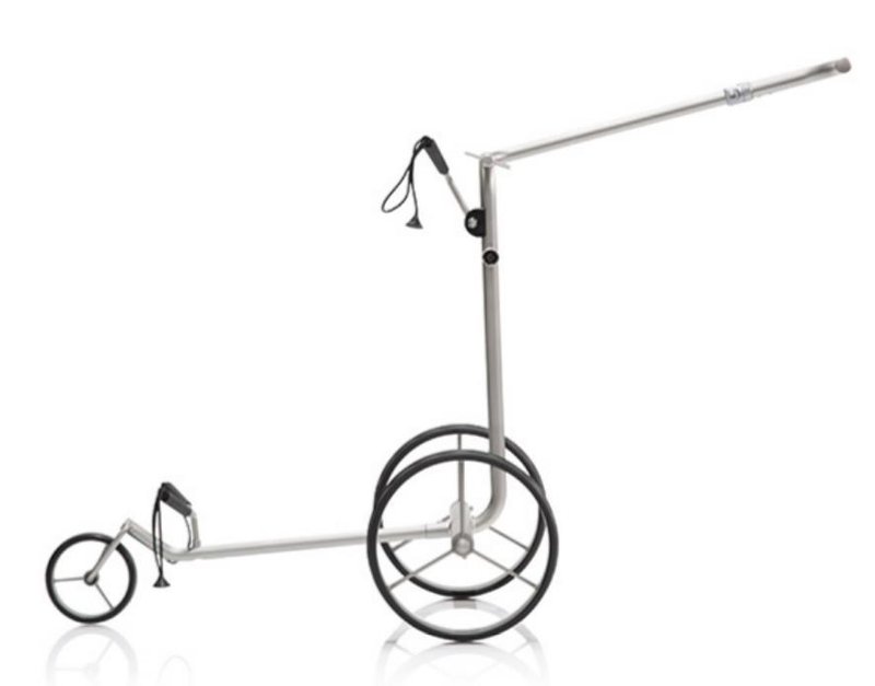 JuCad drive SL Titan Travel eX 3.0 chariot électrique + télécommande + sac de transport, titanium