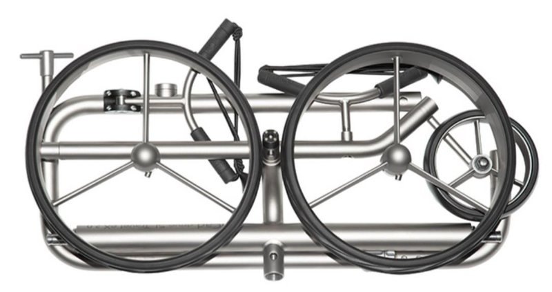 JuCad drive SL Titan Travel 3.0 chariot électrique, titanium