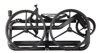 JuCad Carbon Travel Nero SV 3.0 chariot électrique, noir