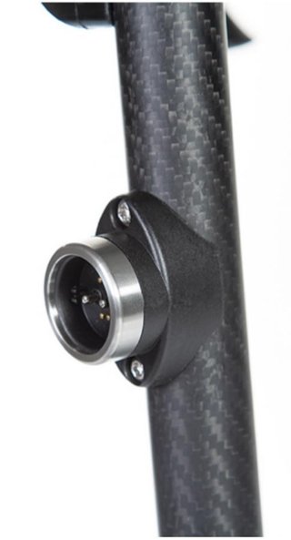 JuCad Carbon Travel Nero SV 3.0 chariot électrique, noir