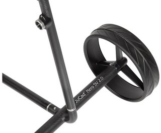 JuCad Carbon Travel Nero SV 3.0 chariot électrique, noir