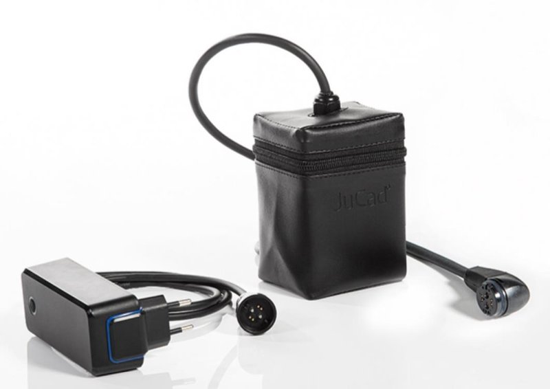 JuCad Carbon Travel Nero SV 3.0 chariot électrique, noir