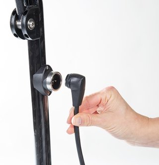JuCad Carbon Travel Nero SV 3.0 chariot électrique, noir