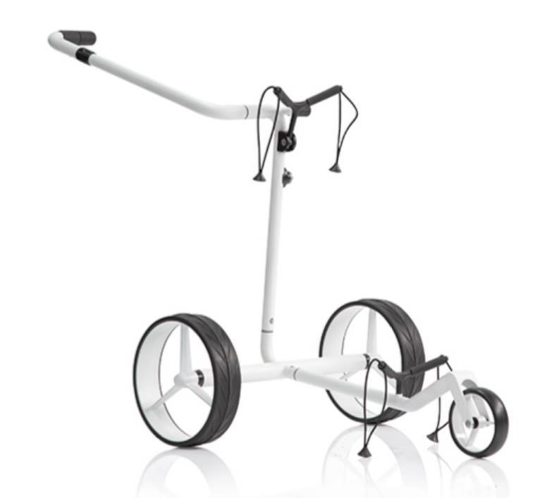 JuCad Carbon Travel Bianco SV 3.0 chariot électrique, blanc