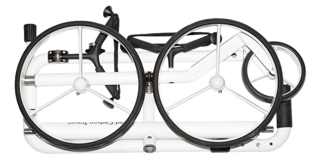 JuCad Carbon Travel Bianco SV 3.0 chariot électrique, blanc