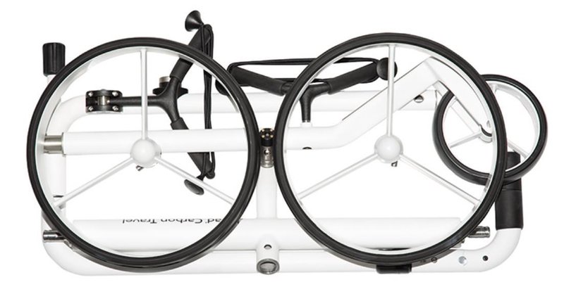 JuCad Carbon Travel Bianco SV 3.0 chariot électrique, blanc