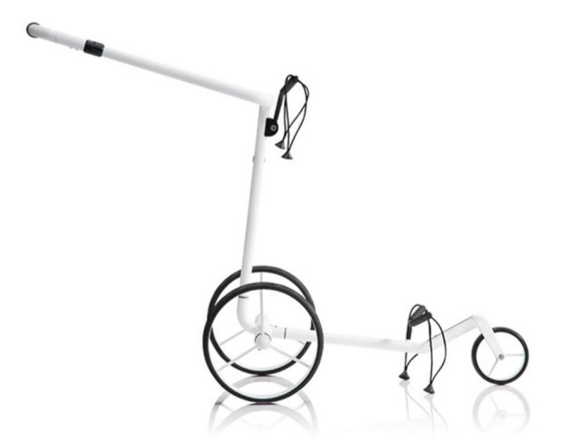 JuCad Carbon Travel Bianco SV 3.0 chariot électrique, blanc