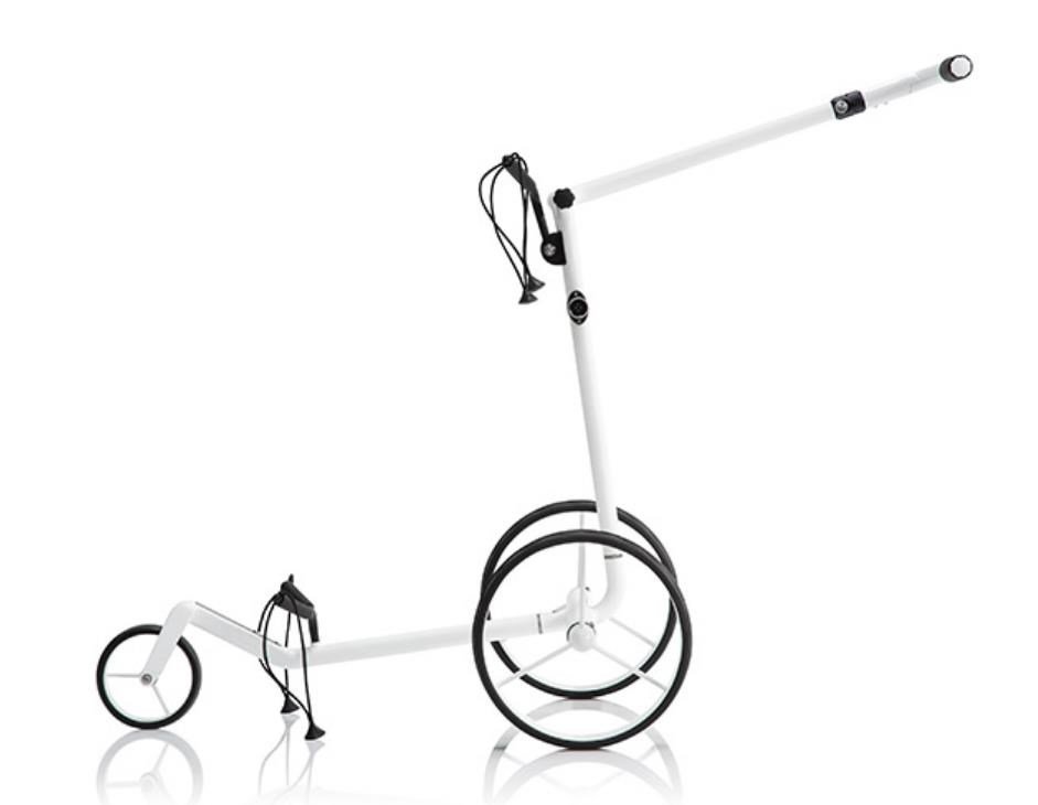 JuCad Carbon Travel Bianco SV 3.0 chariot électrique, blanc