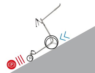 JuCad Carbon Travel Bianco SV 3.0 chariot électrique, blanc