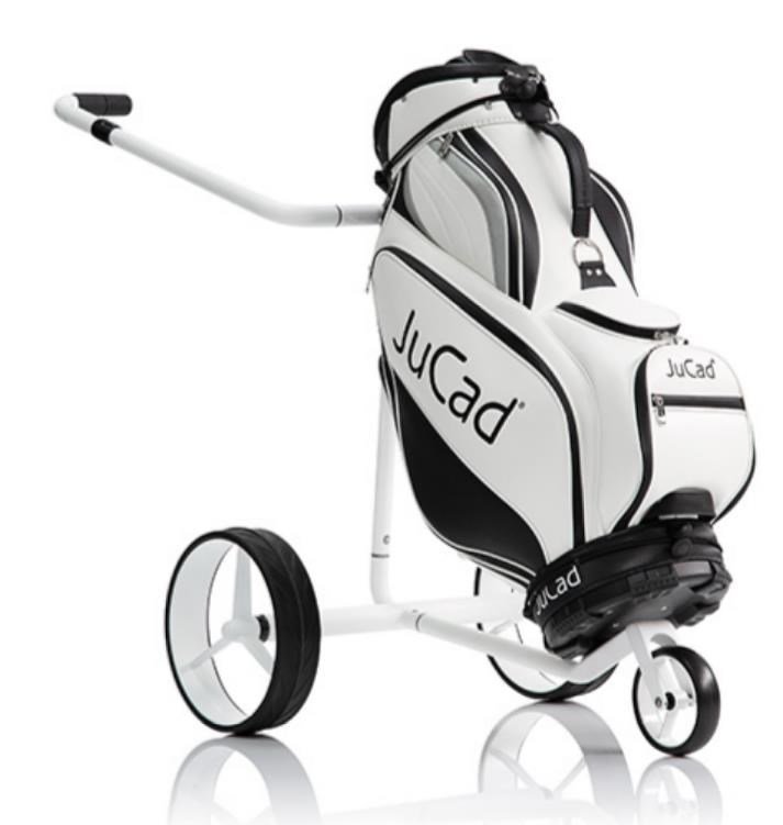 JuCad Carbon Travel Bianco SV 3.0 chariot électrique, blanc