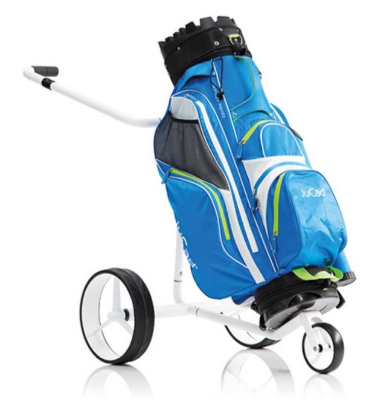 JuCad Carbon Travel Bianco SV 3.0 chariot électrique, blanc