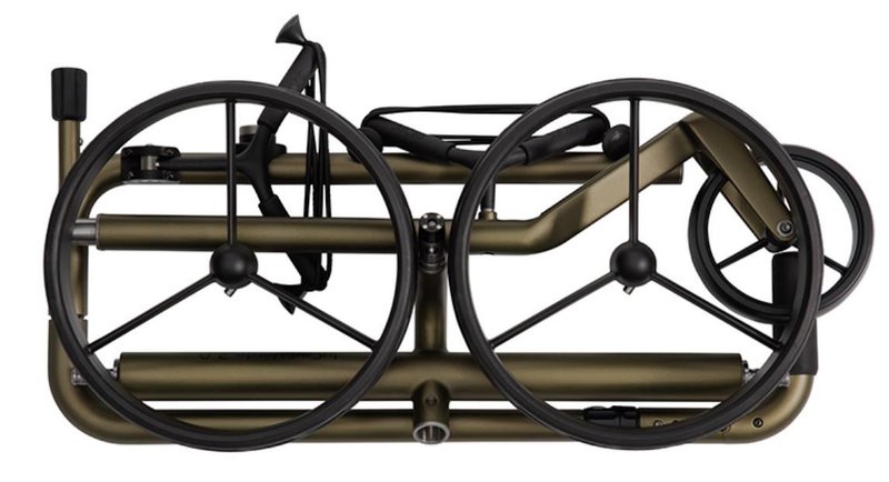 JuCad Carbon Travel Verde Black 3.0 chariot électrique, verde black