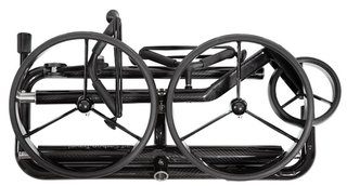 JuCad Carbon Travel 3.0 chariot électrique, noir