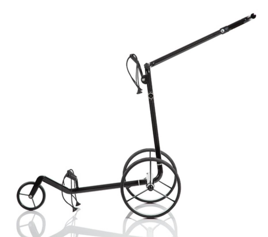 JuCad Carbon Travel 3.0 chariot électrique, noir