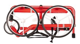 JuCad Carbon Travel Royal Rosso 3.0 chariot électrique, rouge