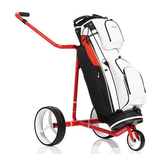 JuCad Carbon Travel Royal Rosso 3.0 chariot électrique, rouge