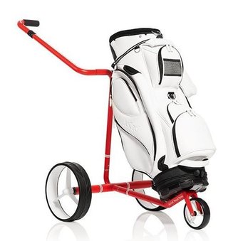JuCad Carbon Travel Royal Rosso 3.0 chariot électrique, rouge