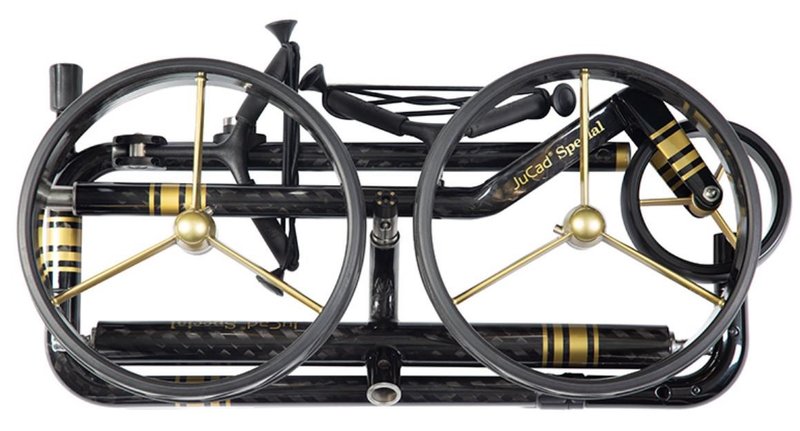JuCad Carbon Travel Special 3.0 chariot électrique, noir