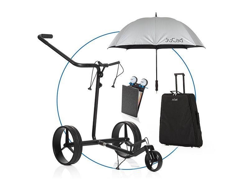 JuCad Carbon drive Classic 3.0 chariot électrique, noir