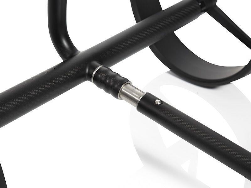 JuCad Carbon drive Classic 3.0 chariot électrique, noir