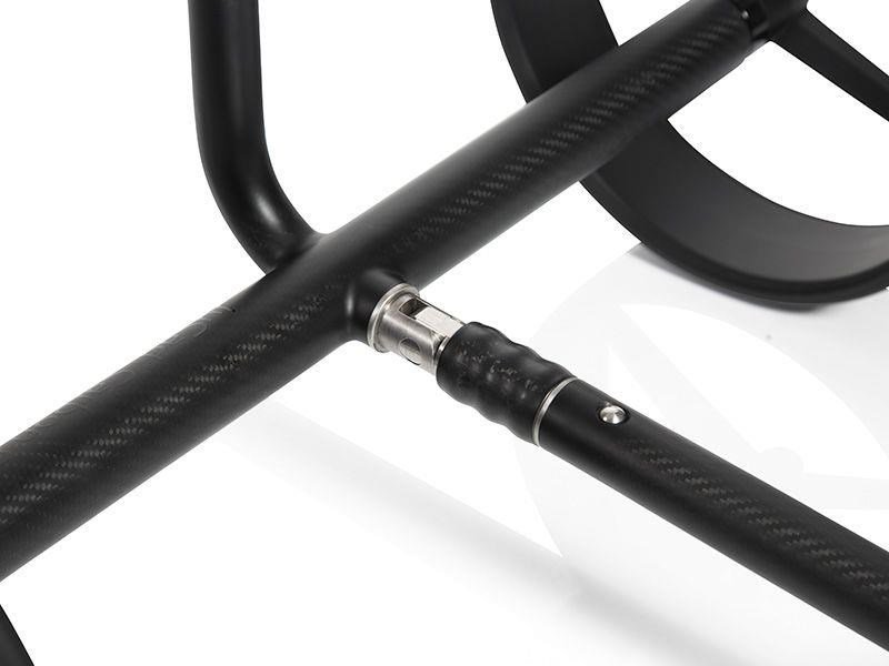 JuCad Carbon drive Classic 3.0 chariot électrique, noir