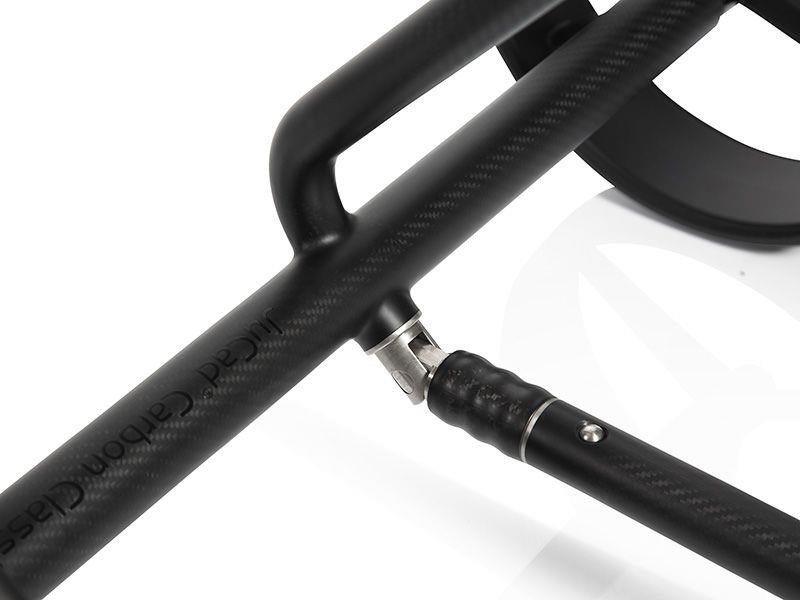 JuCad Carbon drive Classic 3.0 chariot électrique, noir