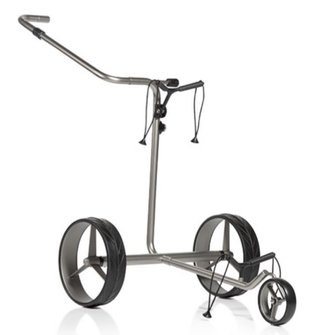 JuCad drive Stainless Steel 3.0 chariot électrique, argenté