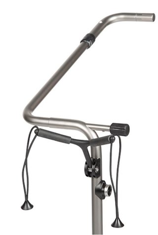 JuCad drive Stainless Steel 3.0 chariot électrique, argenté