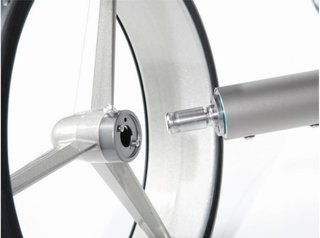 JuCad drive Stainless Steel 3.0 chariot électrique, argenté