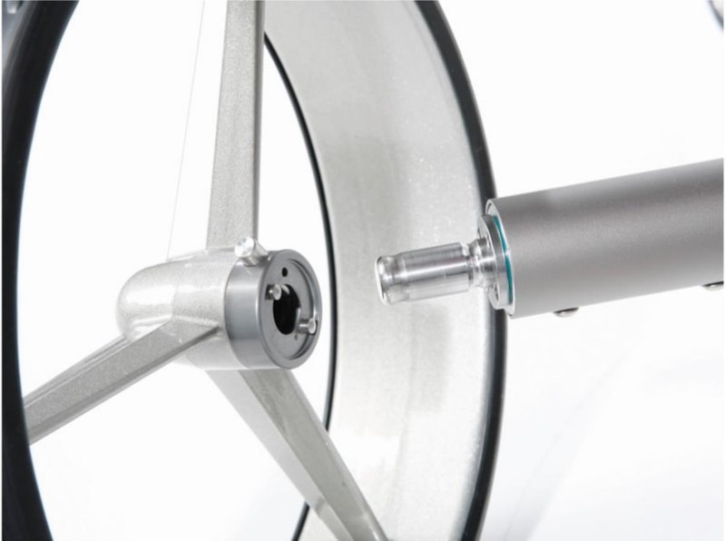 JuCad drive Stainless Steel 3.0 chariot électrique, argenté