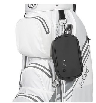 JuCad JuCad golf bag clip-on bag, leather design sac de golf, noir