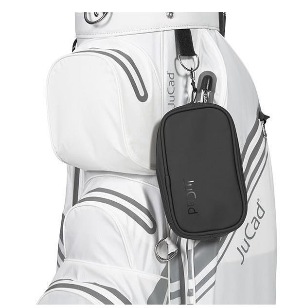 JuCad JuCad golf bag clip-on bag, leather design sac de golf, noir
