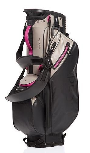 JuCad Bag 3in1 Pro Dry cart bag, noir/gris/rose