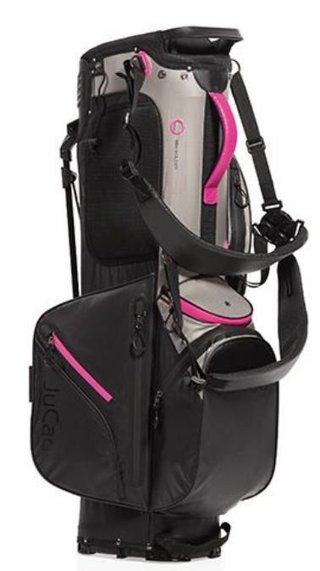 JuCad Bag 3in1 Pro Dry cart bag, noir/gris/rose