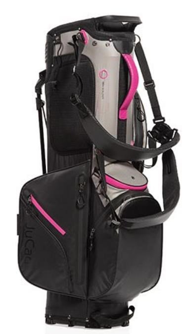 JuCad Bag 3in1 Pro Dry cart bag, noir/gris/rose