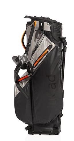 JuCad Bag 3in1 Pro Dry cart bag, noir/gris/orange