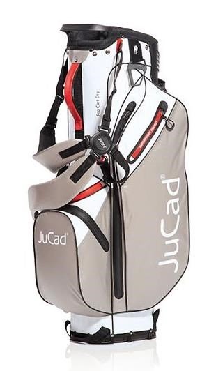 JuCad Bag 3in1 Pro Dry cart bag, blanc/gris/rouge
