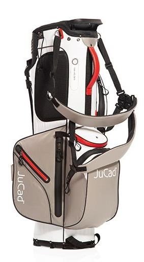 JuCad Bag 3in1 Pro Dry cart bag, blanc/gris/rouge