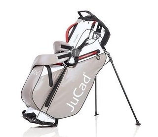 JuCad Bag 3in1 Pro Dry cart bag, blanc/gris/rouge
